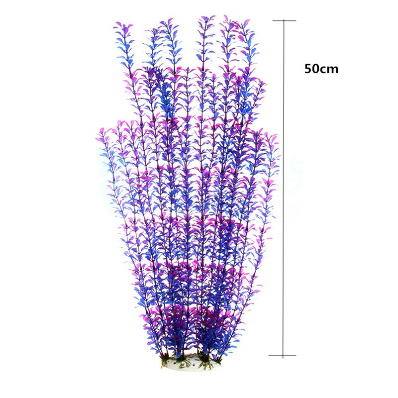 50CM Artificial Fish Tank Rare - مراجعة Aquarium Plant Ornament وسعره