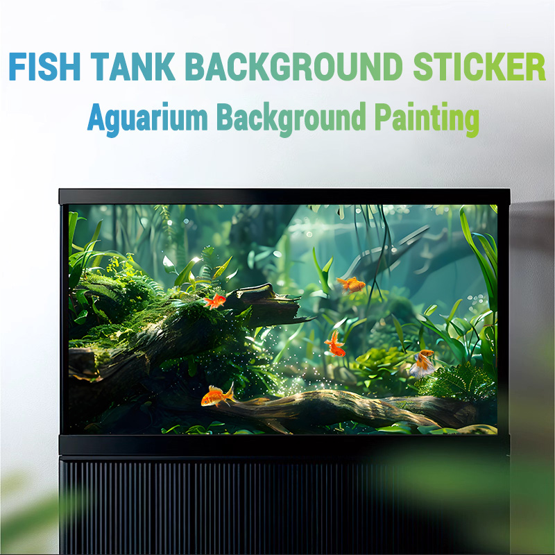 Riverbed trees，Fish tank backg - مراجعة Aquarium Plant Guide وسعره