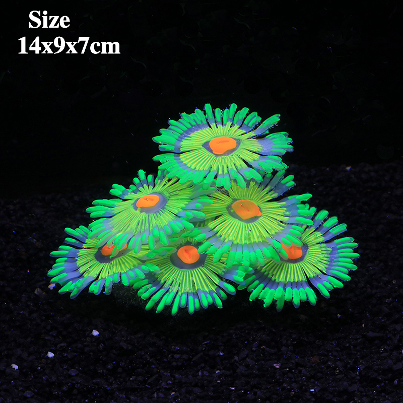 Silicone Simulated Sea Anemone - مراجعة Aquarium Plant Glue وسعره