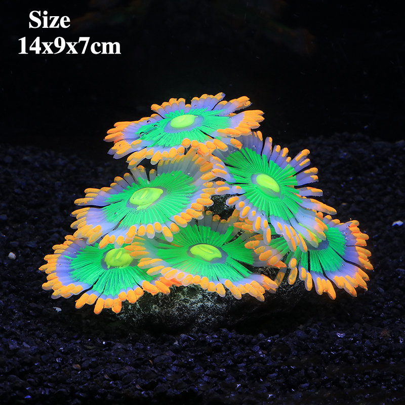 Silicone Simulated Sea Anemone - مراجعة Aquarium Plant Glue وسعره