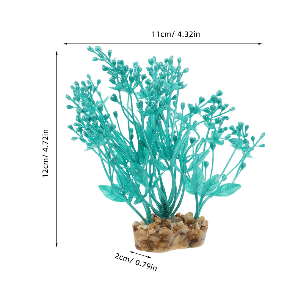 2Pcs Realistic Plastic Aquariu - مراجعة Planted Aquarium Freshwater وسعره