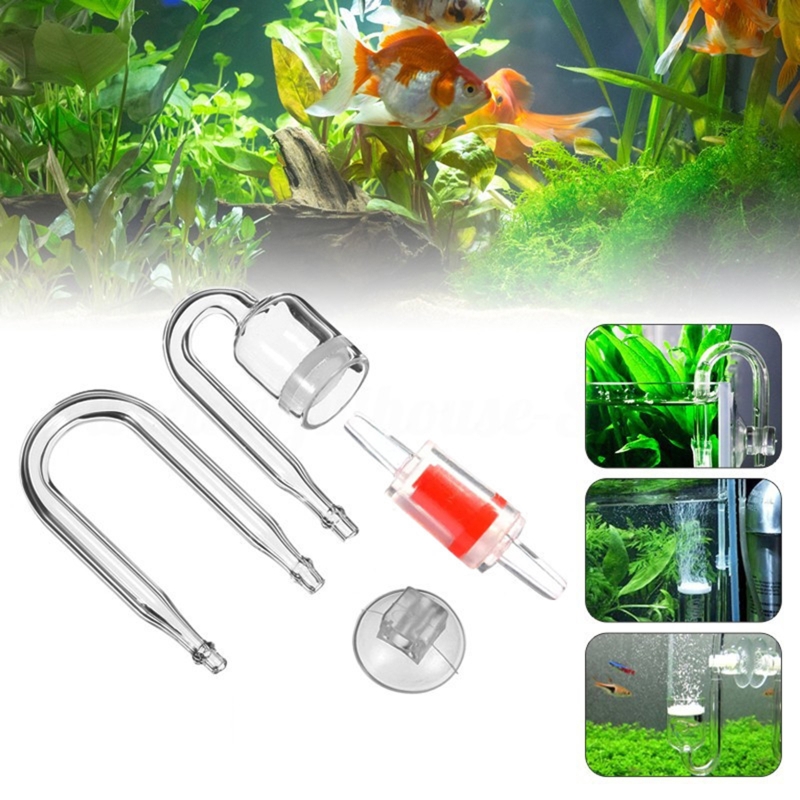 4pcs Set DIY CO2 Diffuser For  - مراجعة Aquarium Plants Book وسعره