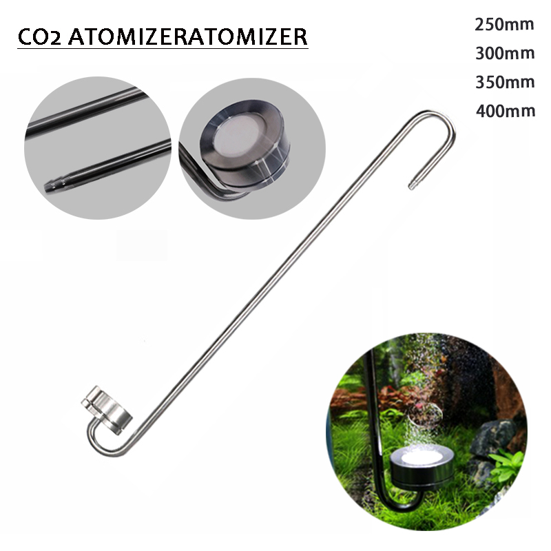 Aquarium CO2 diffuser stainles - مراجعة Glass Co2 Drop Checker وسعره