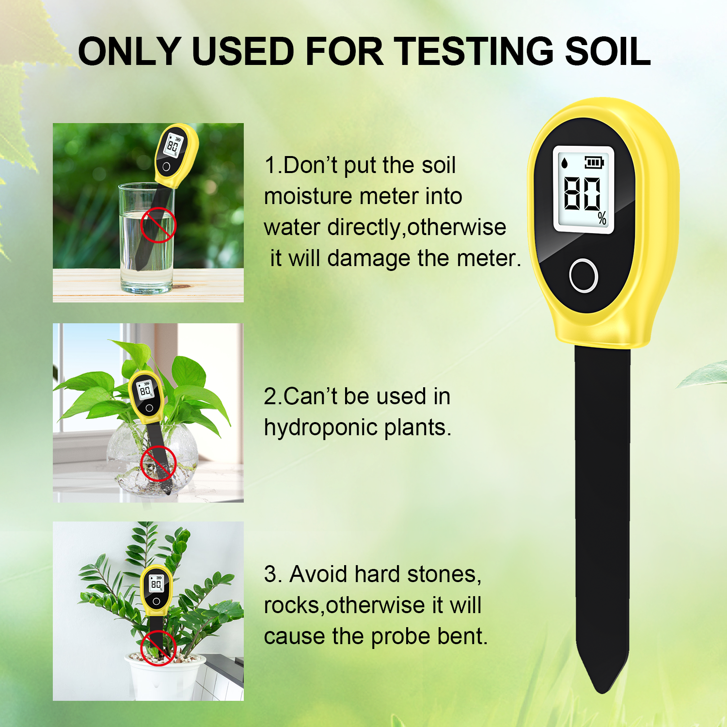 Soil Moisture Sensor Monitor P - مراجعة Tissue Culture Plant وسعره