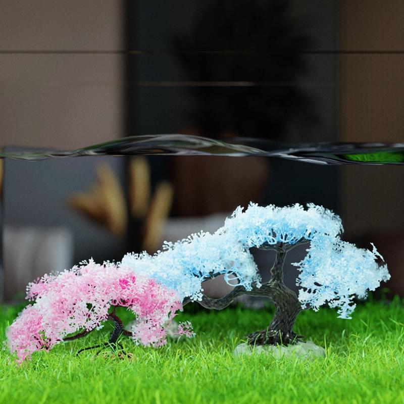 New Simulated Tree Aquarium De - مراجعة Aquarium Plant Guide وسعره